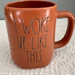Rae Dunn Artisan Collection by Magenta I WOKE US LIKE THIS  Mug
